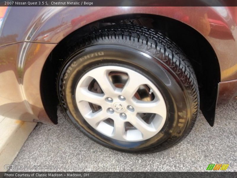 Chestnut Metallic / Beige 2007 Nissan Quest 3.5 S