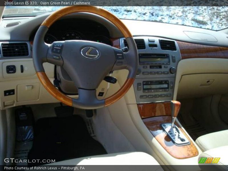 Oasis Green Pearl / Cashmere 2006 Lexus ES 330