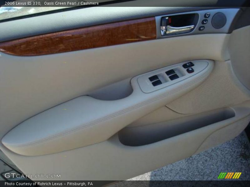 Oasis Green Pearl / Cashmere 2006 Lexus ES 330
