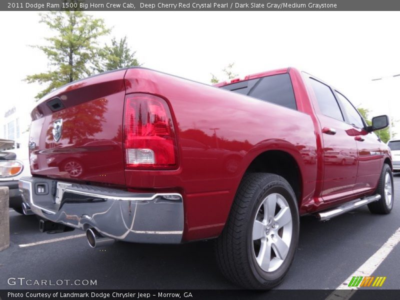 Deep Cherry Red Crystal Pearl / Dark Slate Gray/Medium Graystone 2011 Dodge Ram 1500 Big Horn Crew Cab