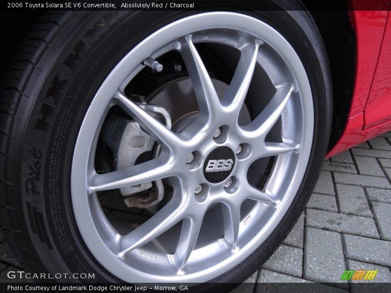 Custom Wheels of 2006 Solara SE V6 Convertible