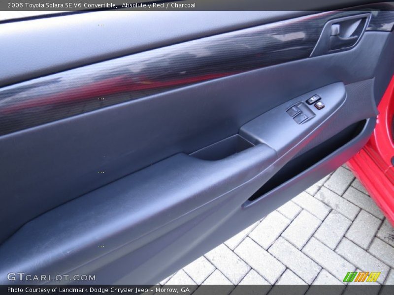 Absolutely Red / Charcoal 2006 Toyota Solara SE V6 Convertible
