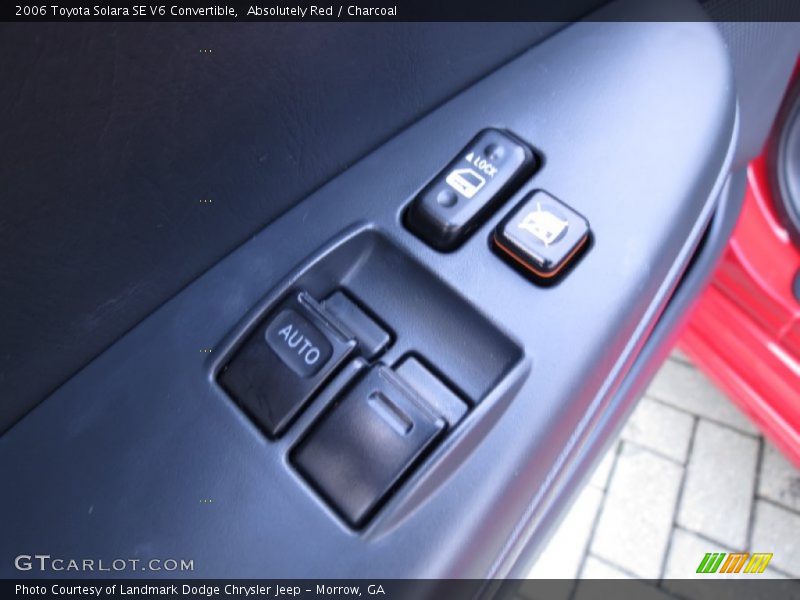 Absolutely Red / Charcoal 2006 Toyota Solara SE V6 Convertible