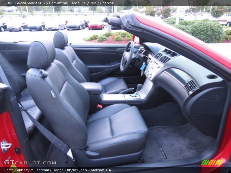 Absolutely Red / Charcoal 2006 Toyota Solara SE V6 Convertible