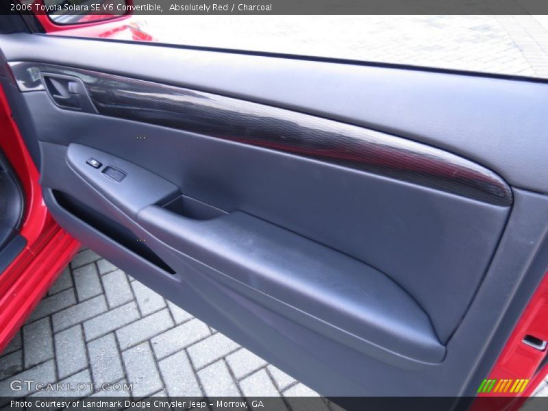 Absolutely Red / Charcoal 2006 Toyota Solara SE V6 Convertible