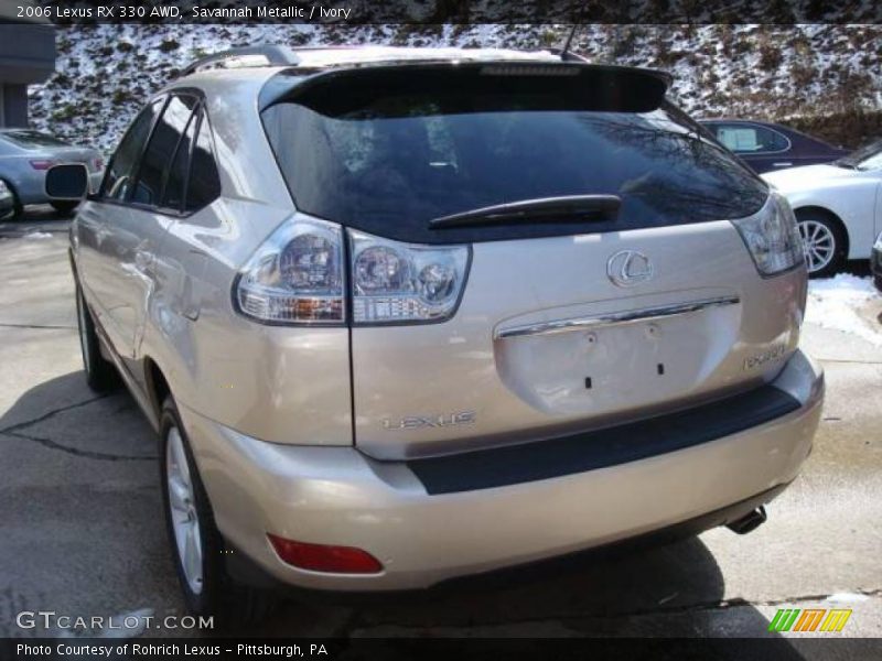 Savannah Metallic / Ivory 2006 Lexus RX 330 AWD