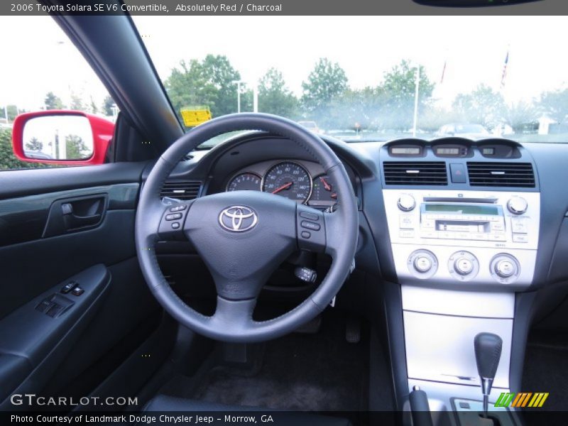 Absolutely Red / Charcoal 2006 Toyota Solara SE V6 Convertible