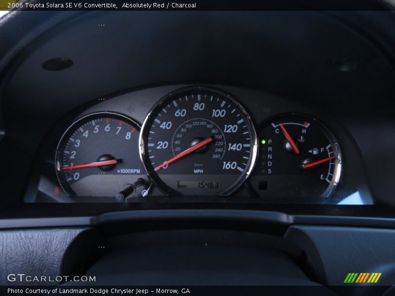  2006 Solara SE V6 Convertible SE V6 Convertible Gauges