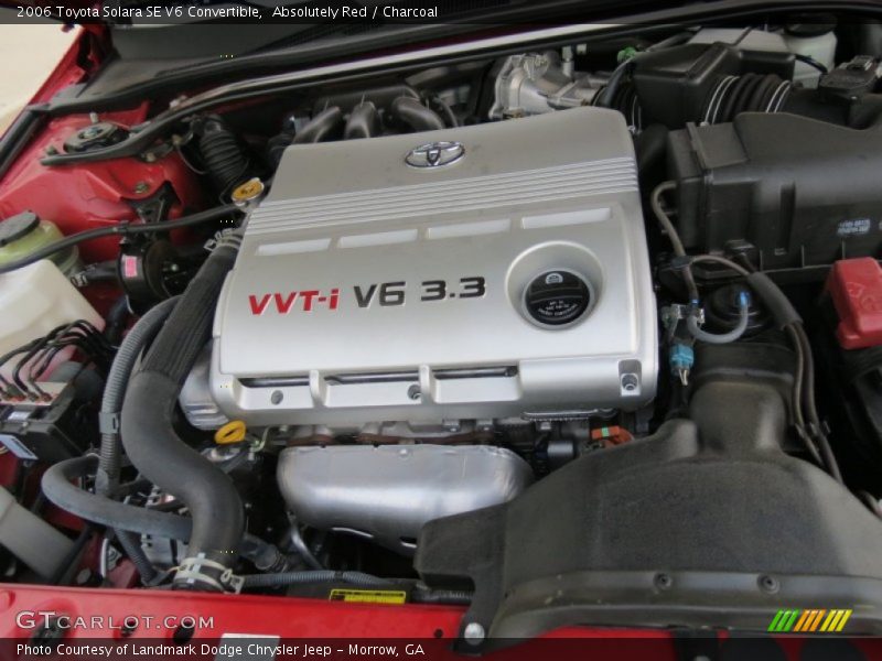  2006 Solara SE V6 Convertible Engine - 3.3 Liter DOHC 24-Valve VVT-i V6
