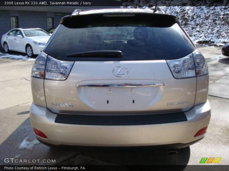 Savannah Metallic / Ivory 2006 Lexus RX 330 AWD