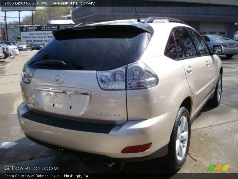 Savannah Metallic / Ivory 2006 Lexus RX 330 AWD