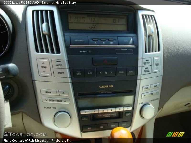 Savannah Metallic / Ivory 2006 Lexus RX 330 AWD