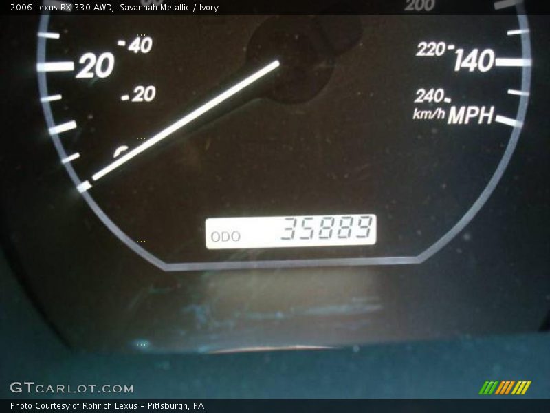 Savannah Metallic / Ivory 2006 Lexus RX 330 AWD