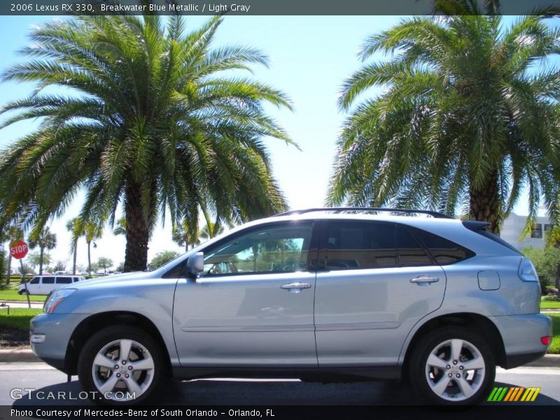 Breakwater Blue Metallic / Light Gray 2006 Lexus RX 330