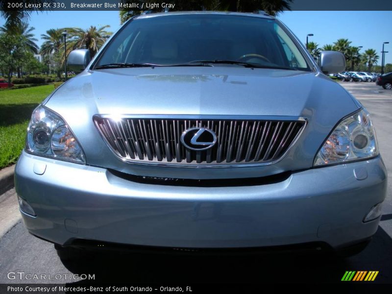 Breakwater Blue Metallic / Light Gray 2006 Lexus RX 330