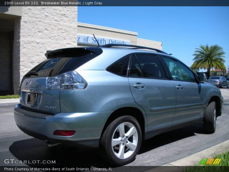 Breakwater Blue Metallic / Light Gray 2006 Lexus RX 330