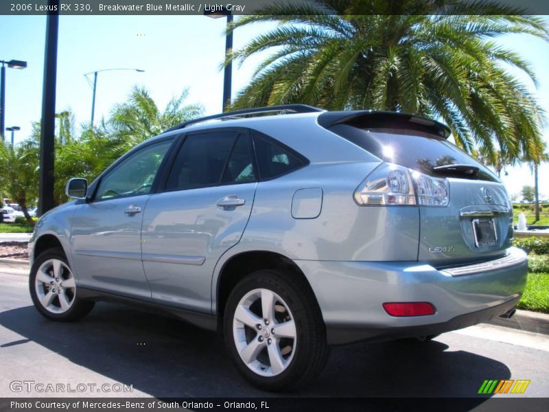 Breakwater Blue Metallic / Light Gray 2006 Lexus RX 330