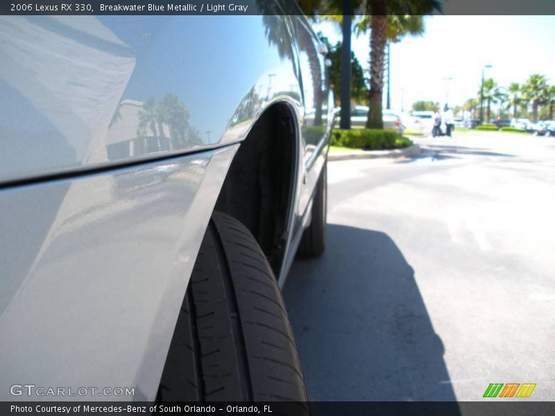 Breakwater Blue Metallic / Light Gray 2006 Lexus RX 330