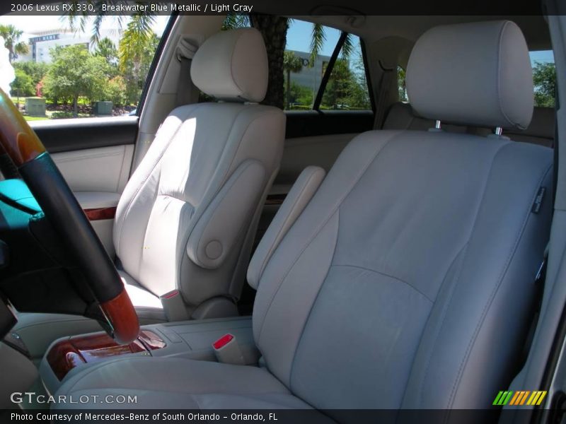 Breakwater Blue Metallic / Light Gray 2006 Lexus RX 330