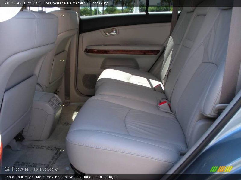 Breakwater Blue Metallic / Light Gray 2006 Lexus RX 330