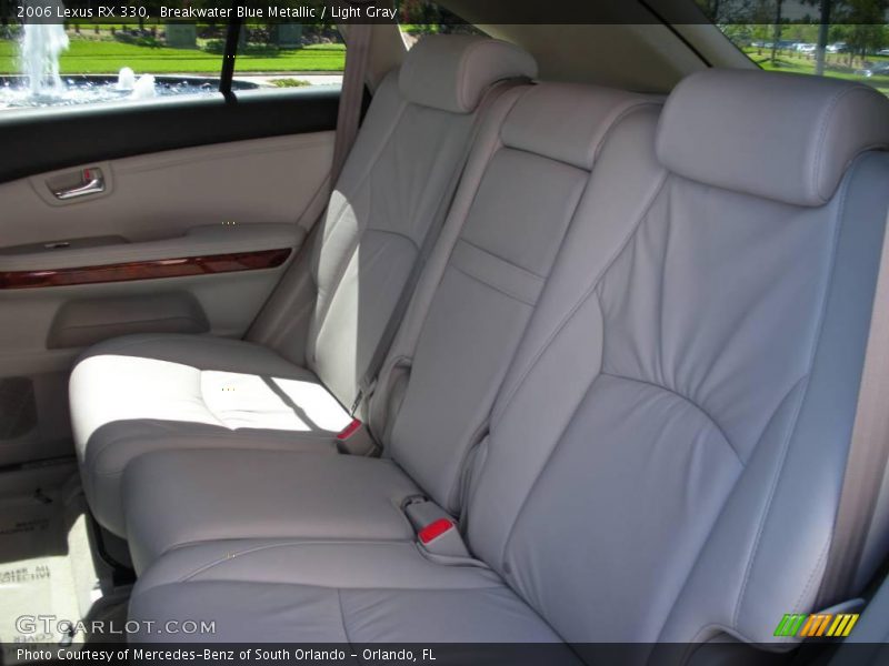 Breakwater Blue Metallic / Light Gray 2006 Lexus RX 330