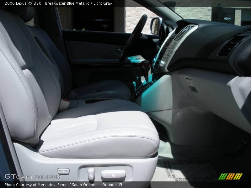 Breakwater Blue Metallic / Light Gray 2006 Lexus RX 330
