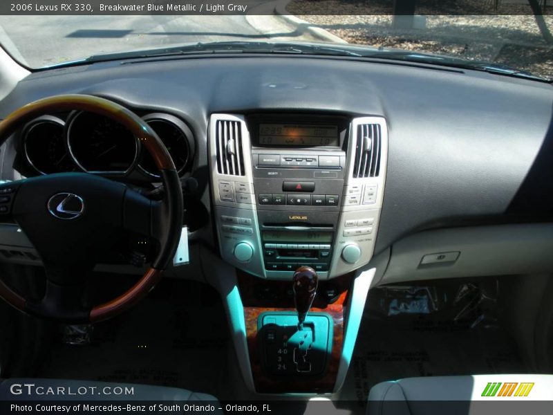 Breakwater Blue Metallic / Light Gray 2006 Lexus RX 330