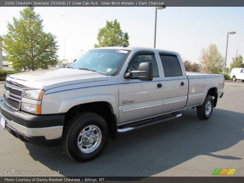 Silver Birch Metallic / Dark Charcoal 2006 Chevrolet Silverado 2500HD LT Crew Cab 4x4