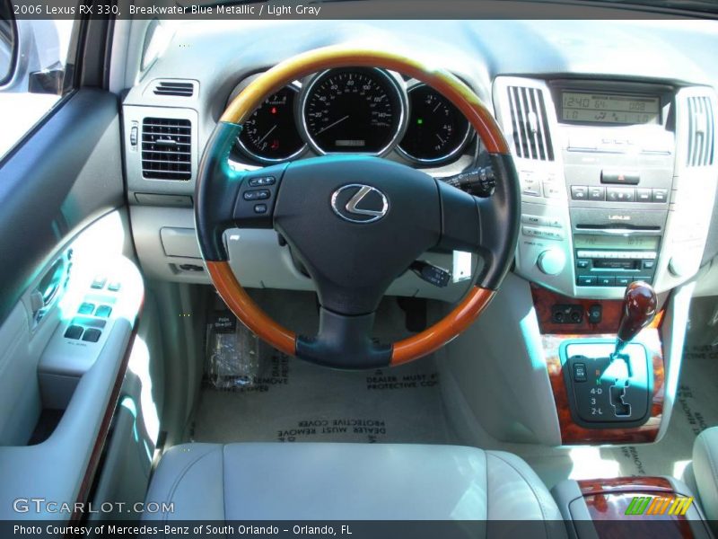 Breakwater Blue Metallic / Light Gray 2006 Lexus RX 330