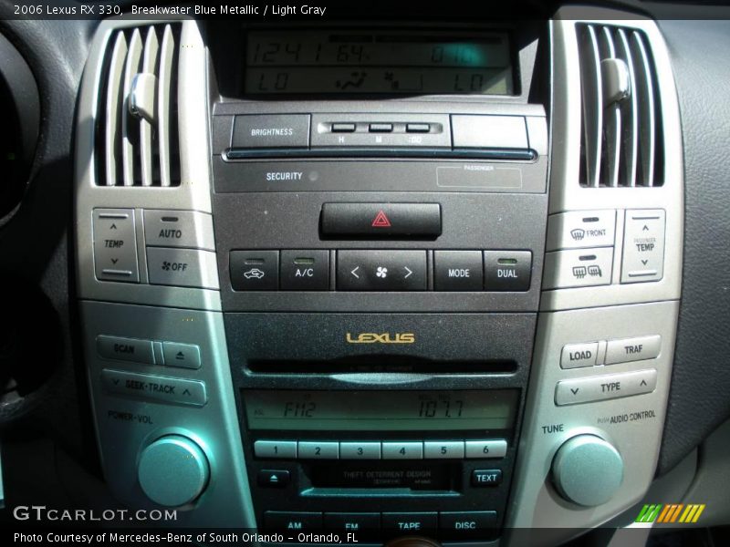 Breakwater Blue Metallic / Light Gray 2006 Lexus RX 330