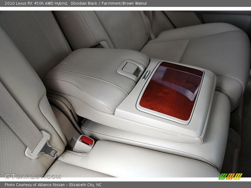 Obsidian Black / Parchment/Brown Walnut 2010 Lexus RX 450h AWD Hybrid