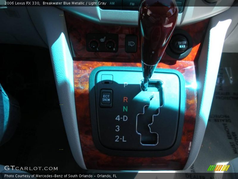 Breakwater Blue Metallic / Light Gray 2006 Lexus RX 330
