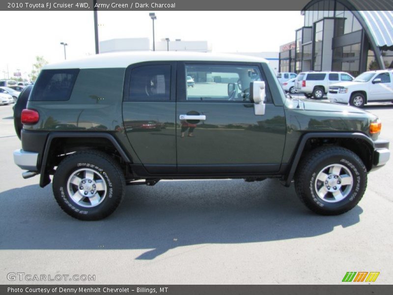 Army Green / Dark Charcoal 2010 Toyota FJ Cruiser 4WD