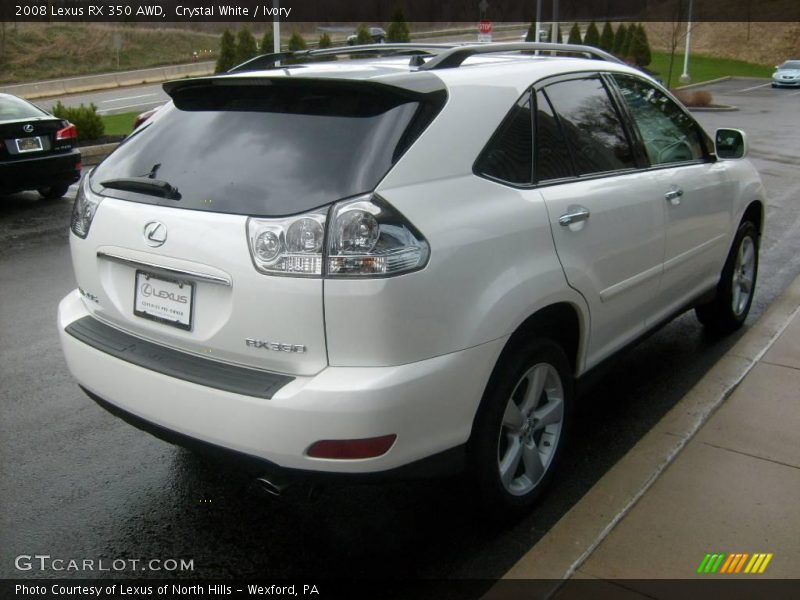 Crystal White / Ivory 2008 Lexus RX 350 AWD