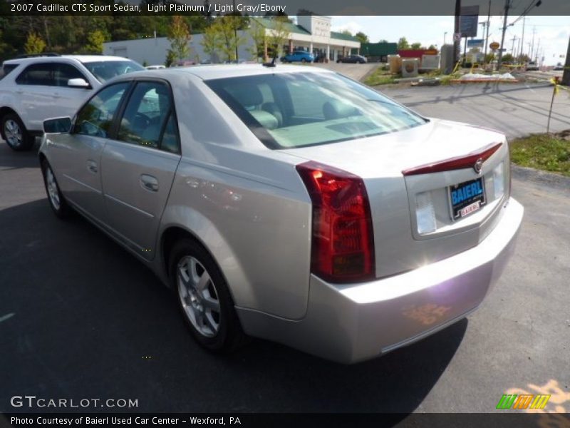 Light Platinum / Light Gray/Ebony 2007 Cadillac CTS Sport Sedan