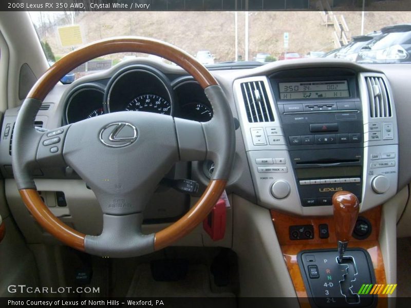 Crystal White / Ivory 2008 Lexus RX 350 AWD