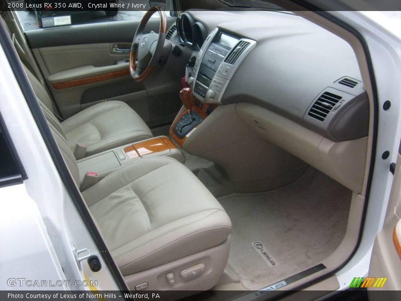 Crystal White / Ivory 2008 Lexus RX 350 AWD