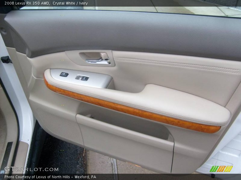Crystal White / Ivory 2008 Lexus RX 350 AWD