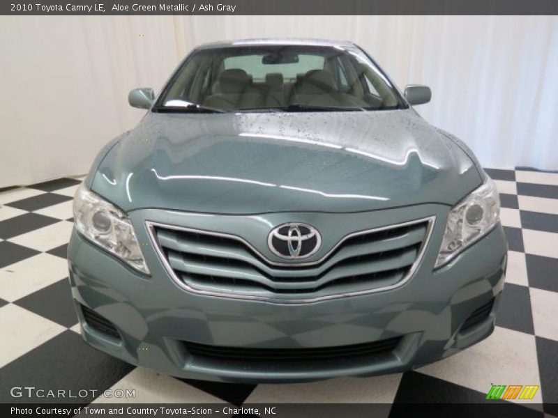 Aloe Green Metallic / Ash Gray 2010 Toyota Camry LE