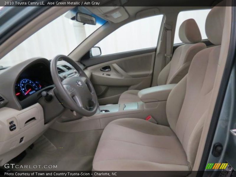 Aloe Green Metallic / Ash Gray 2010 Toyota Camry LE