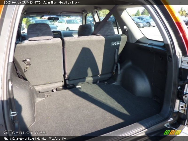 Satin Silver Metallic / Black 2003 Honda CR-V LX 4WD