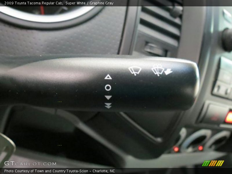 Super White / Graphite Gray 2009 Toyota Tacoma Regular Cab