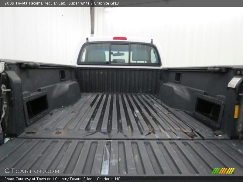 Super White / Graphite Gray 2009 Toyota Tacoma Regular Cab