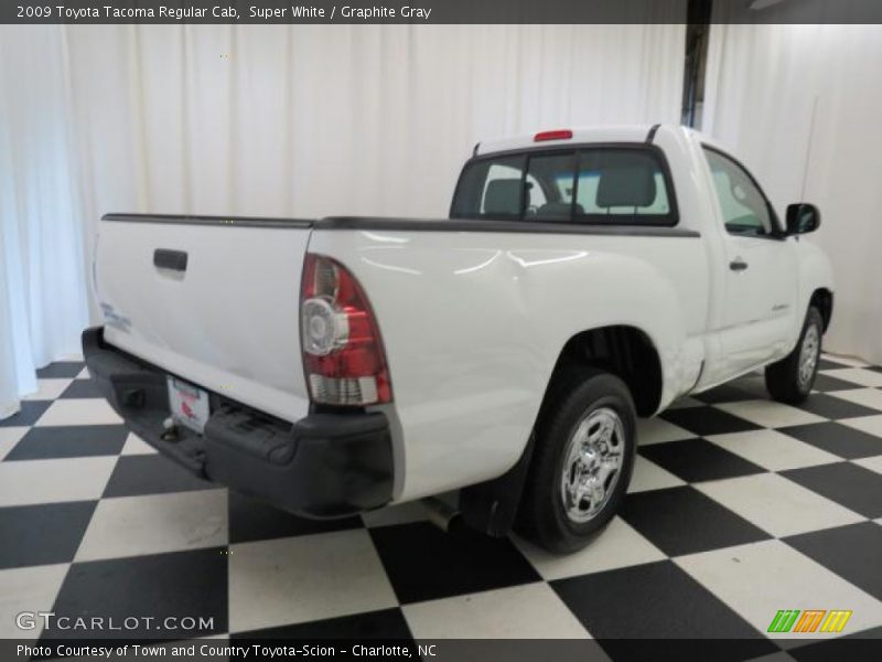 Super White / Graphite Gray 2009 Toyota Tacoma Regular Cab