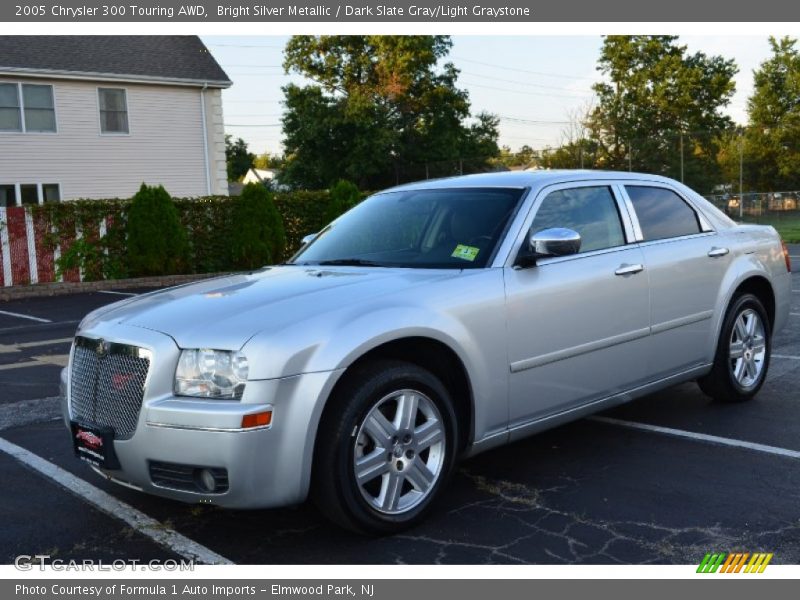 Bright Silver Metallic / Dark Slate Gray/Light Graystone 2005 Chrysler 300 Touring AWD