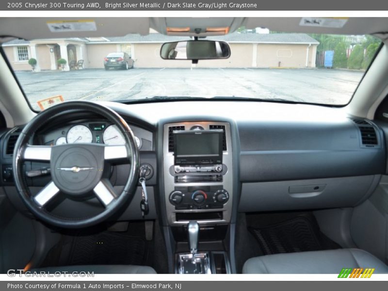 Bright Silver Metallic / Dark Slate Gray/Light Graystone 2005 Chrysler 300 Touring AWD