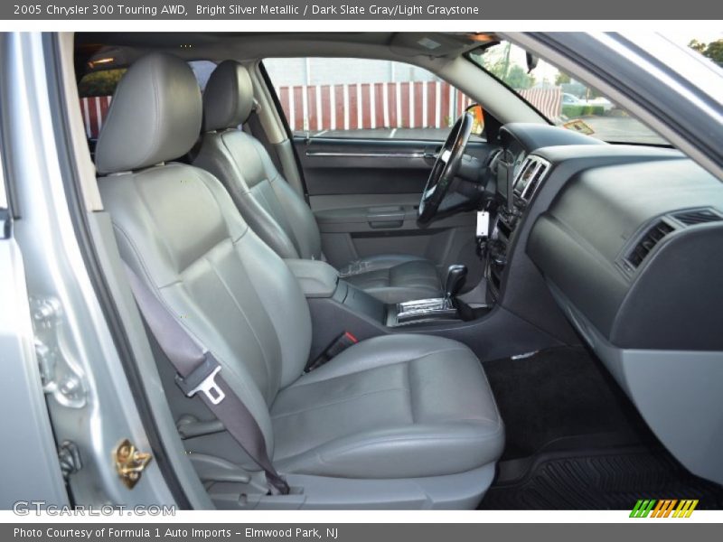 Bright Silver Metallic / Dark Slate Gray/Light Graystone 2005 Chrysler 300 Touring AWD