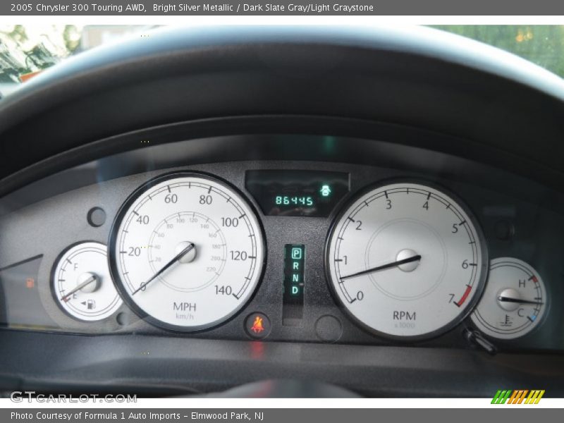 Bright Silver Metallic / Dark Slate Gray/Light Graystone 2005 Chrysler 300 Touring AWD