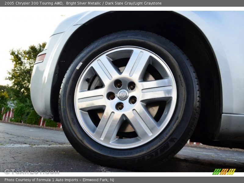 Bright Silver Metallic / Dark Slate Gray/Light Graystone 2005 Chrysler 300 Touring AWD