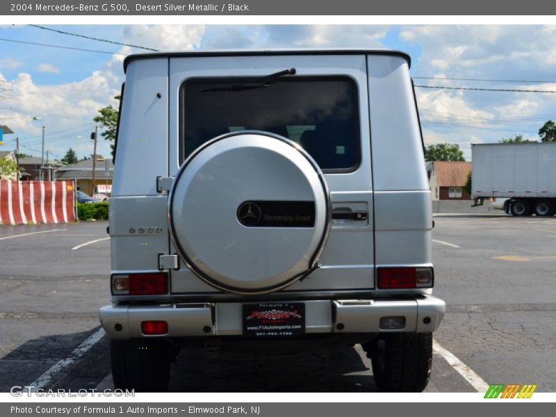 Desert Silver Metallic / Black 2004 Mercedes-Benz G 500